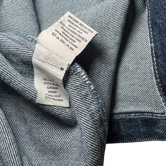 Rails Elysian Long Sleeve Denim Midi Shirtdress Size M Like New - Picture 10 of 13